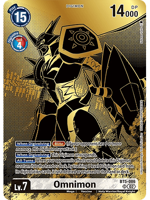 BT5-086 (Alternate Art) Omnimon