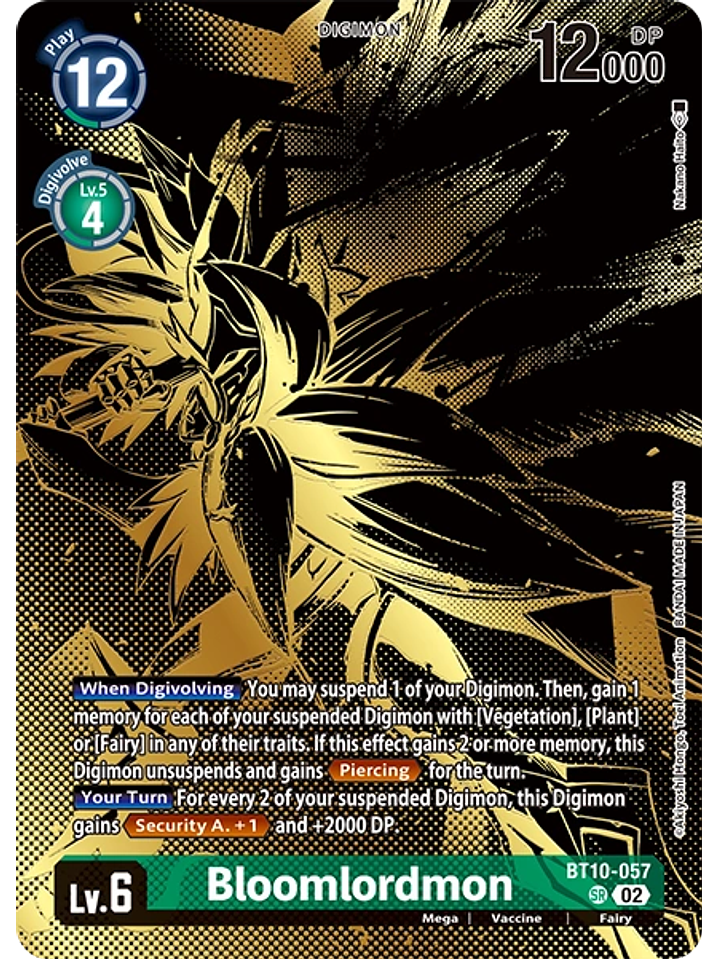 BT10-057 (Alternate Art) Bloomlordmon 1