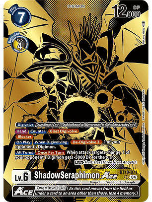 BT18-071 (Alternate Art) ShadowSeraphimon ACE