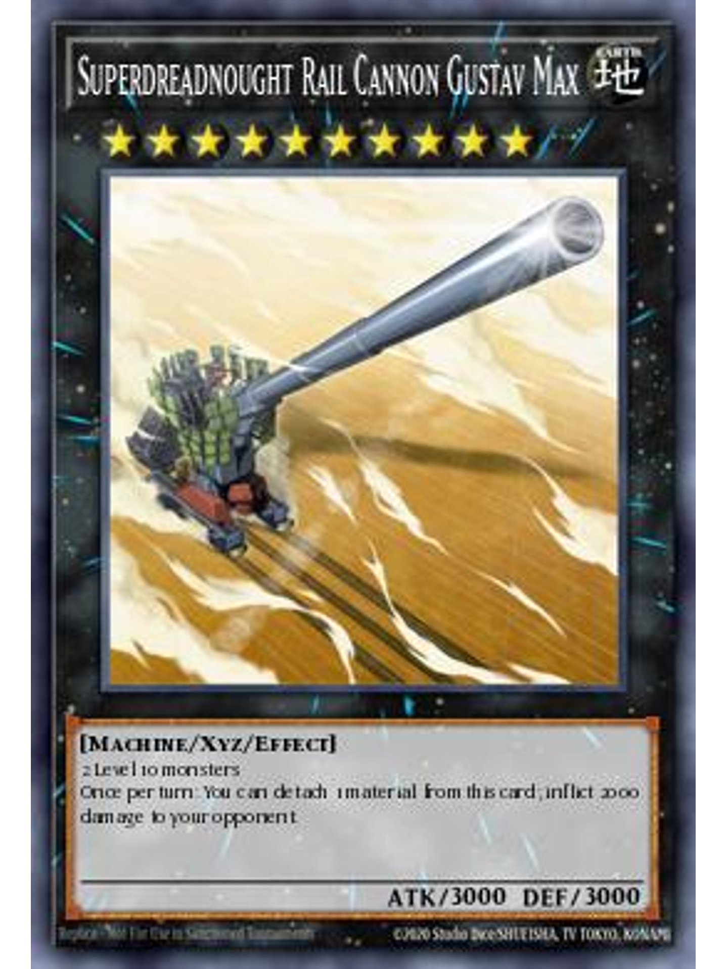 Superdreadnought Rail Cannon Gustav Max - LART-EN018 - Ultra Rare 1