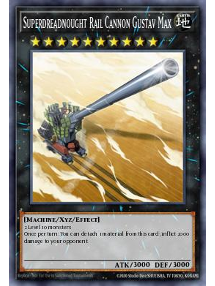 Superdreadnought Rail Cannon Gustav Max - LART-EN018 - Ultra Rare 1