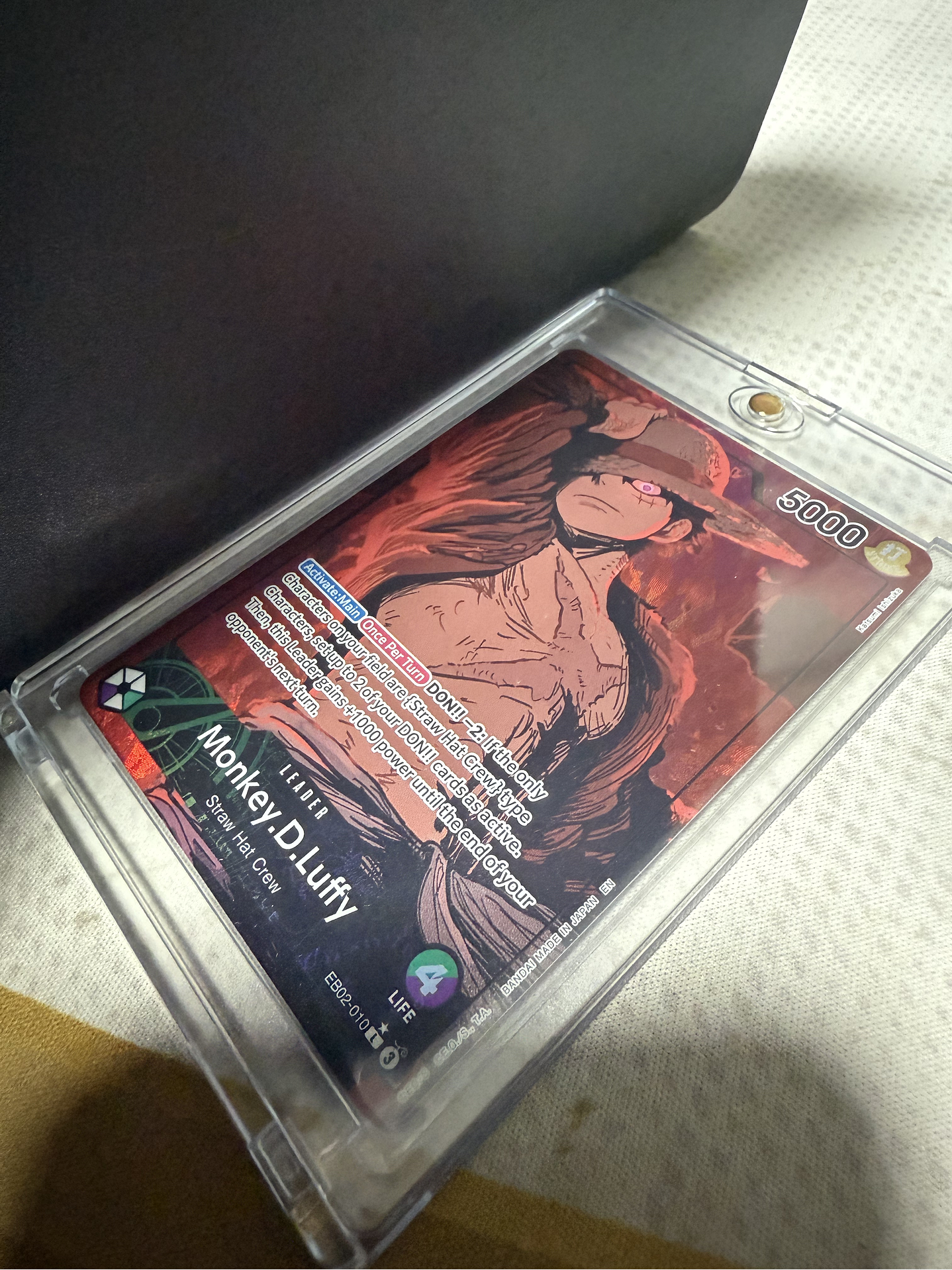 EB02-010 (Alternate Art) Monkey.D.Luffy (010) 3