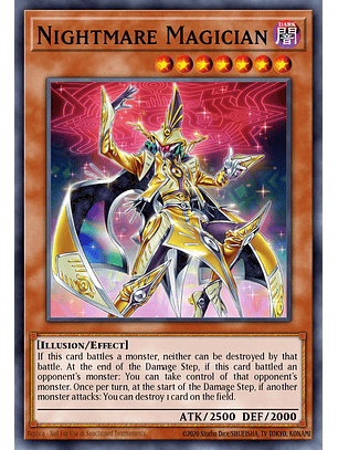 Nightmare Magician - PHRE-EN047 - Super Rare 1st Edition