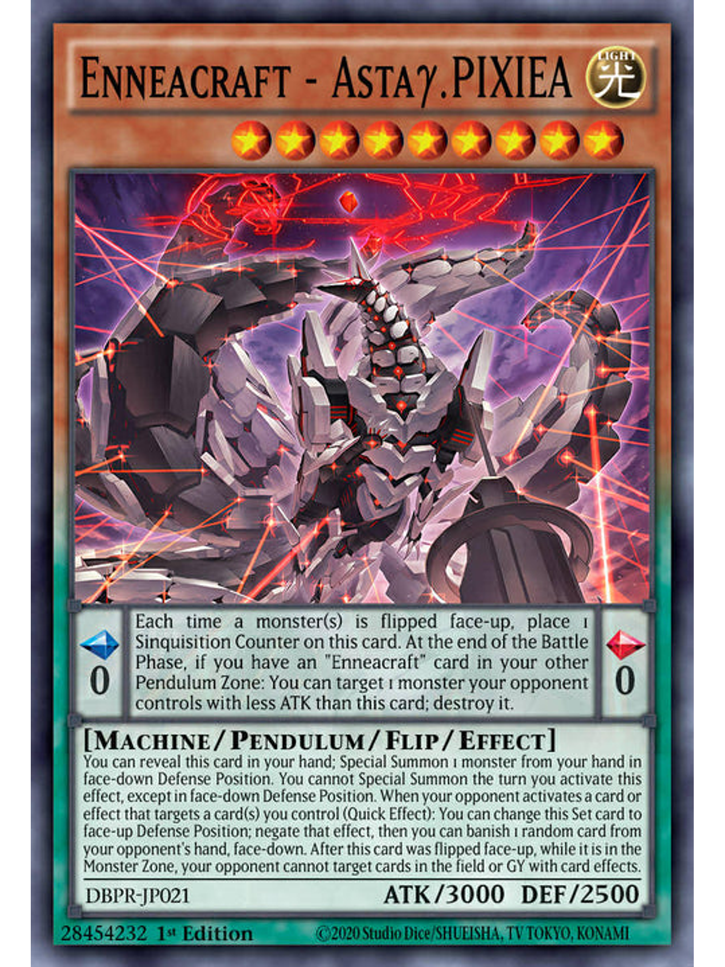 Enneacraft - Asta.PIXEA - PHRE-EN021 - Super Rare 1st Edition 1