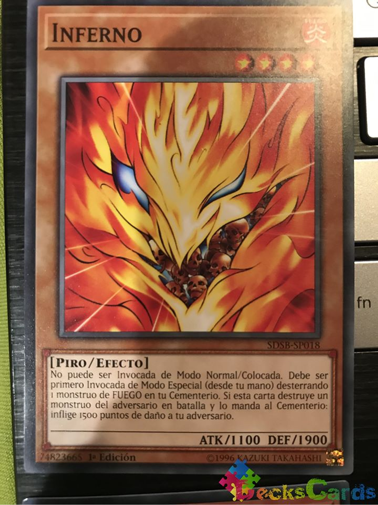Inferno - SDSB-EN018 - Common 1st Edition 1