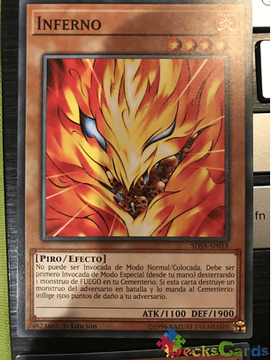 Inferno - SDSB-EN018 - Common 1st Edition