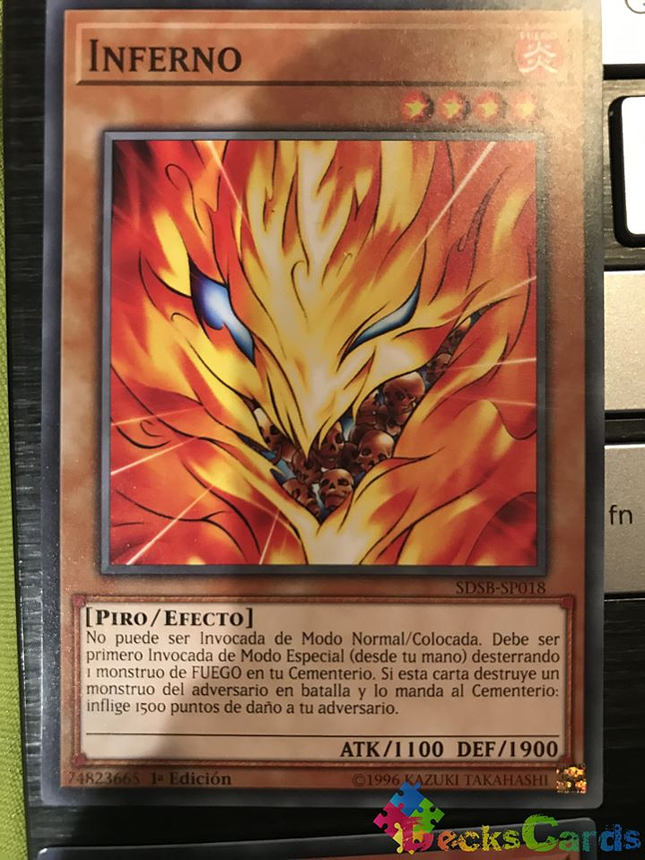 Inferno - SDSB-EN018 - Common 1st Edition 1