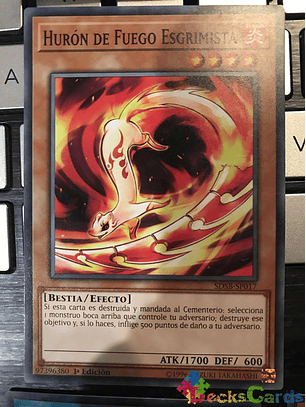 Fencing Fire Ferret - SDSB-EN017 - Common 1st Edition