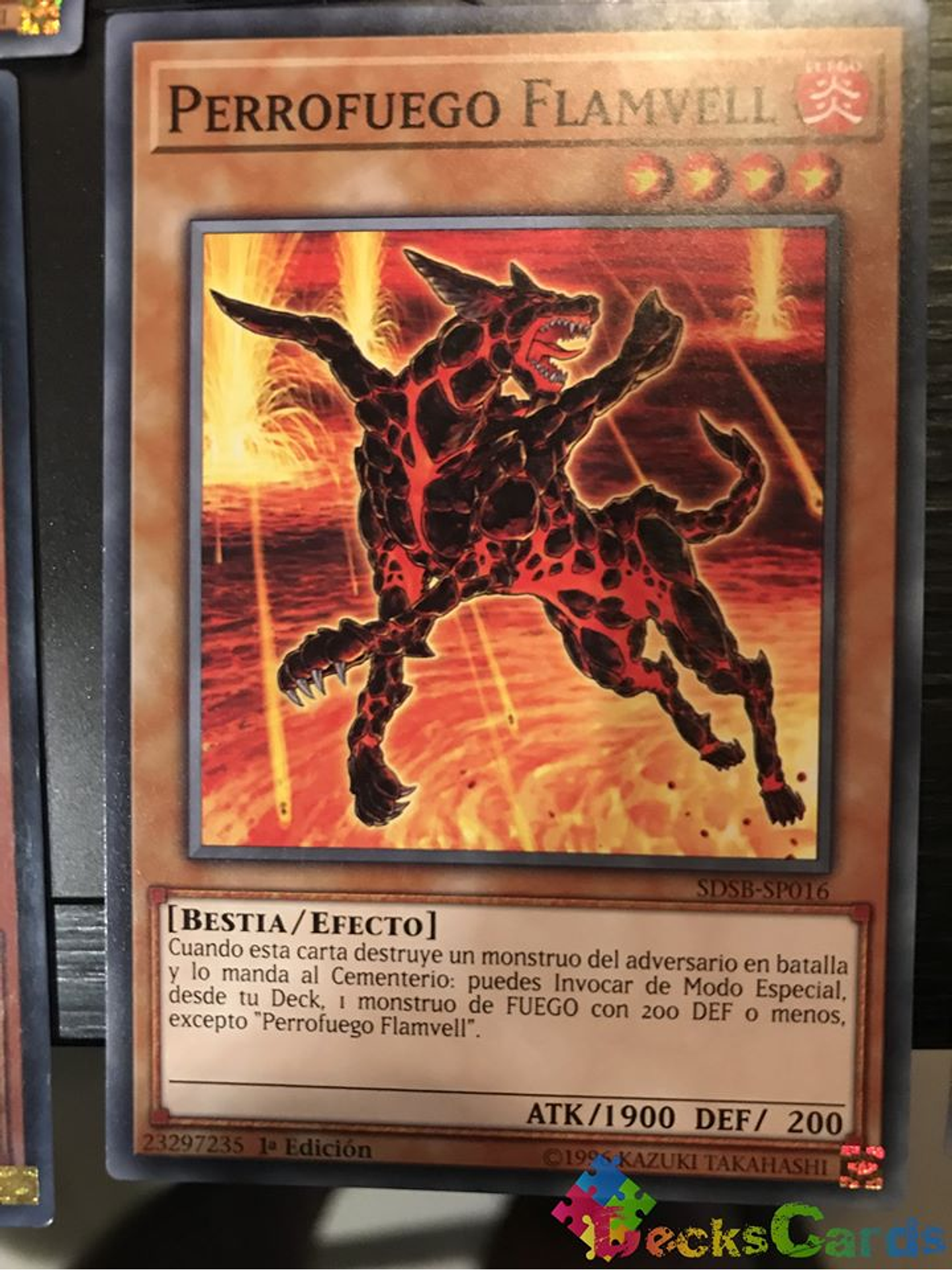 Flamvell Firedog - SDSB-EN016 - Common 1st Edition 1