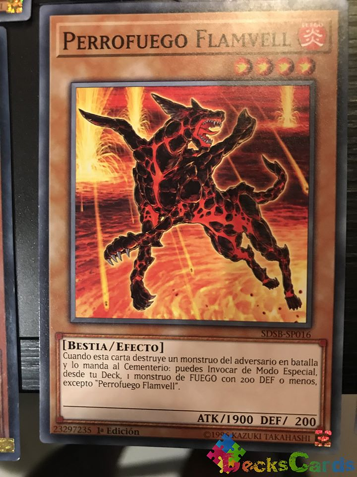 Flamvell Firedog - SDSB-EN016 - Common 1st Edition 1