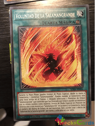 Will of the Salamangreat - SDSB-EN026 - Common 1st Edition