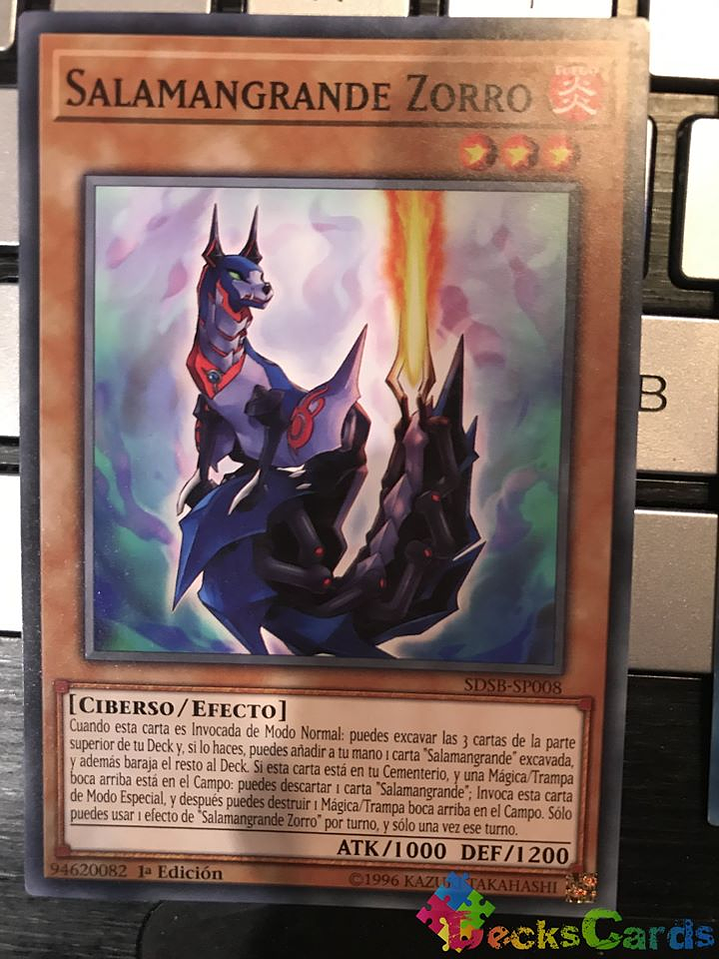 Salamangreat Foxy - SDSB-EN008 - Common 1st Edition 1