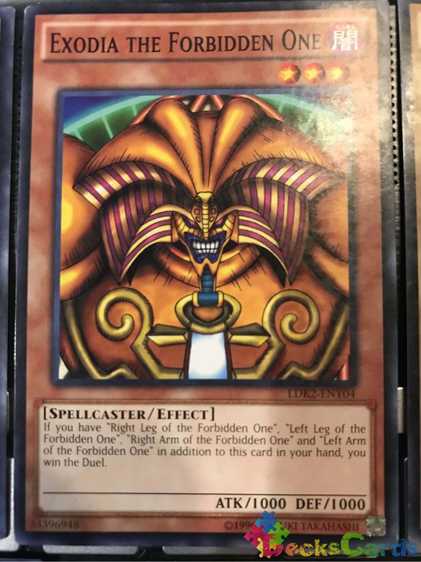 Exodia the Forbidden One - LDK2-ENY04 - Common Unlimited 1