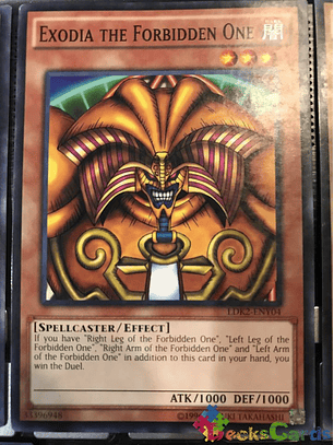 Exodia the Forbidden One - LDK2-ENY04 - Common Unlimited