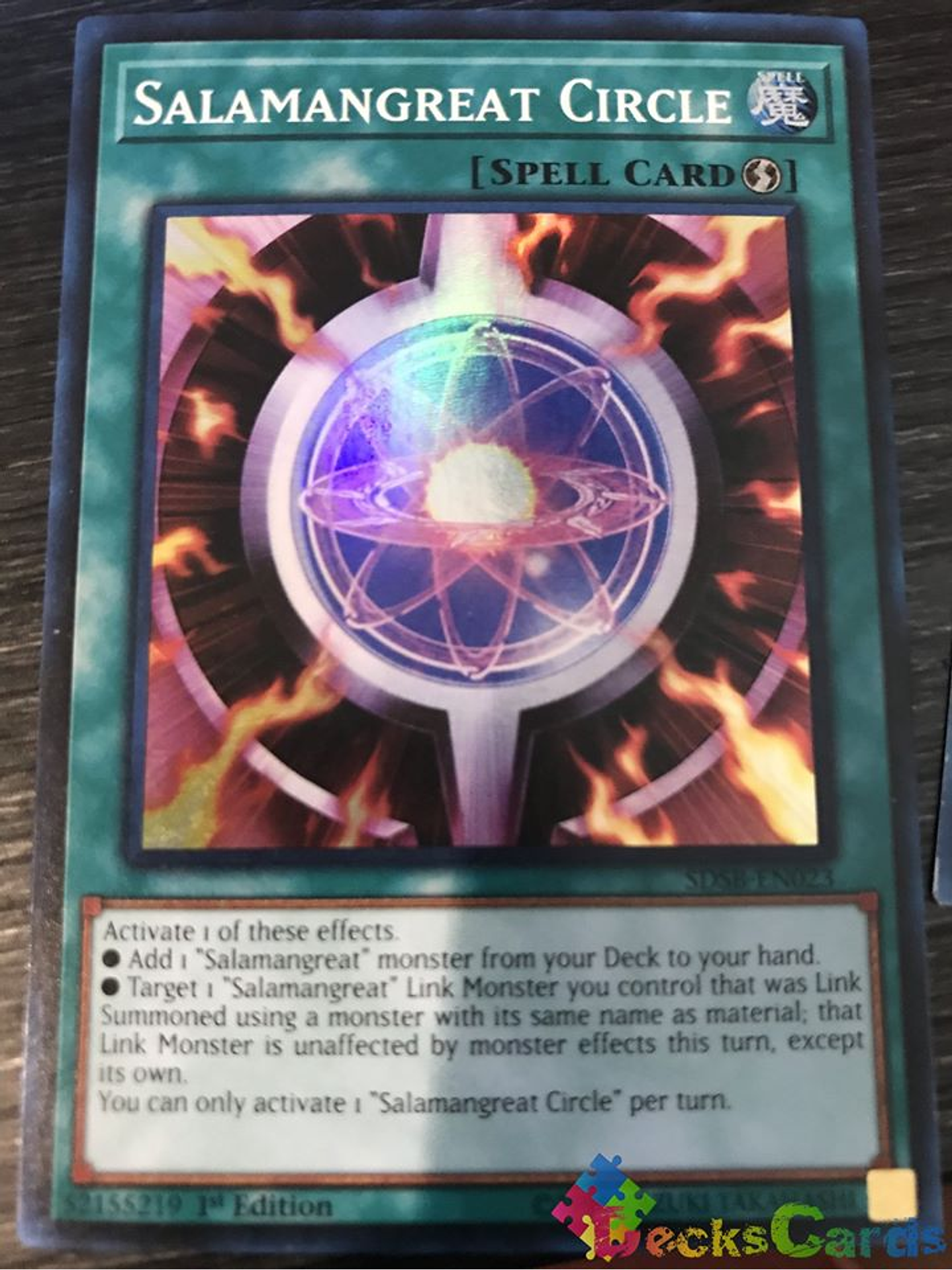Salamangreat Circle - SDSB-EN023 - Super Rare 1st Edition 2