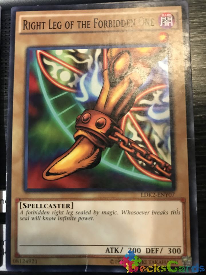 Right Leg of the Forbidden One - LDK2-ENY07 - Common Unlimited