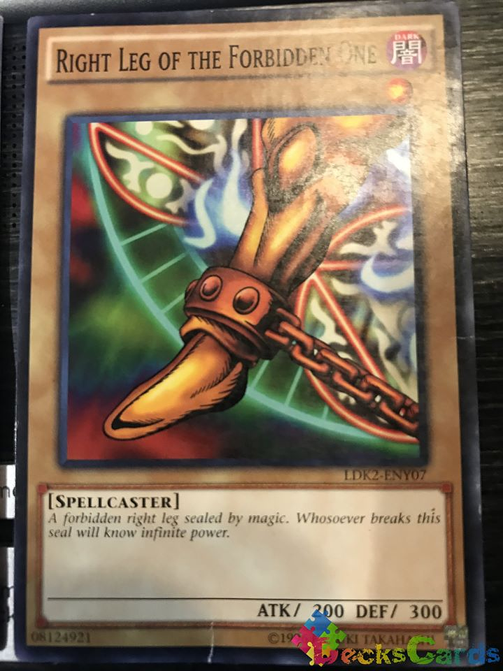 Right Leg of the Forbidden One - LDK2-ENY07 - Common Unlimited 1