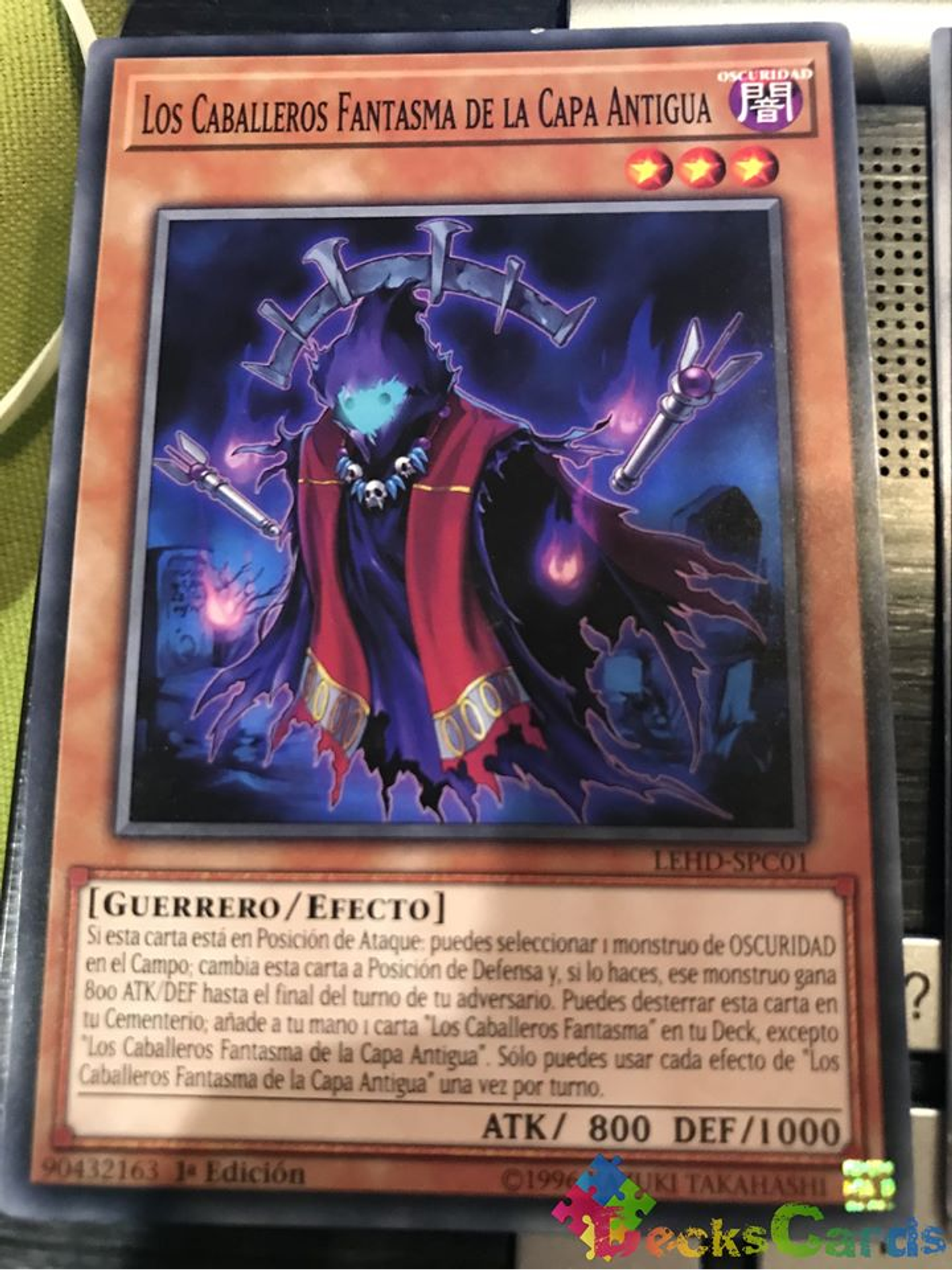 The Phantom Knights of Ancient Cloak - LEHD-ENC01 - Common 1st Edition 1