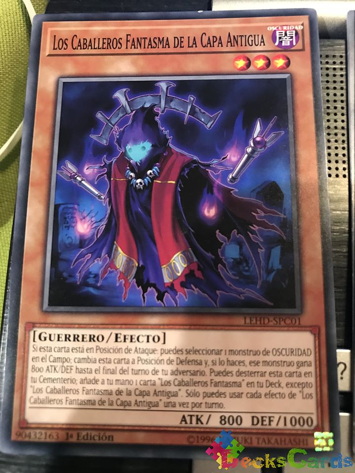 The Phantom Knights of Ancient Cloak - LEHD-ENC01 - Common 1st Edition 1