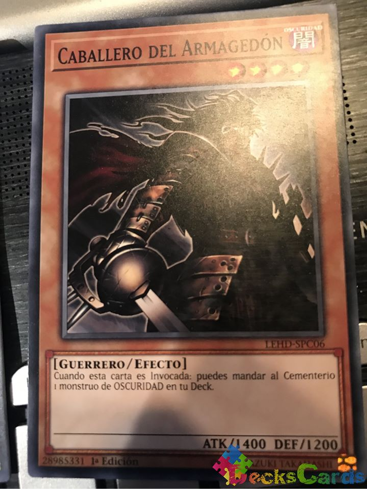 Armageddon Knight - LEHD-ENC06 - Common 1st Edition 1