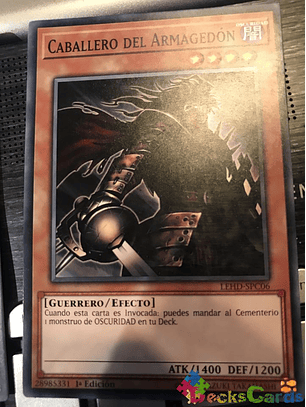 Armageddon Knight - LEHD-ENC06 - Common 1st Edition