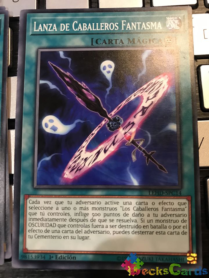 Phantom Knights' Spear - LEHD-ENC14 - Common 1st Edition 1