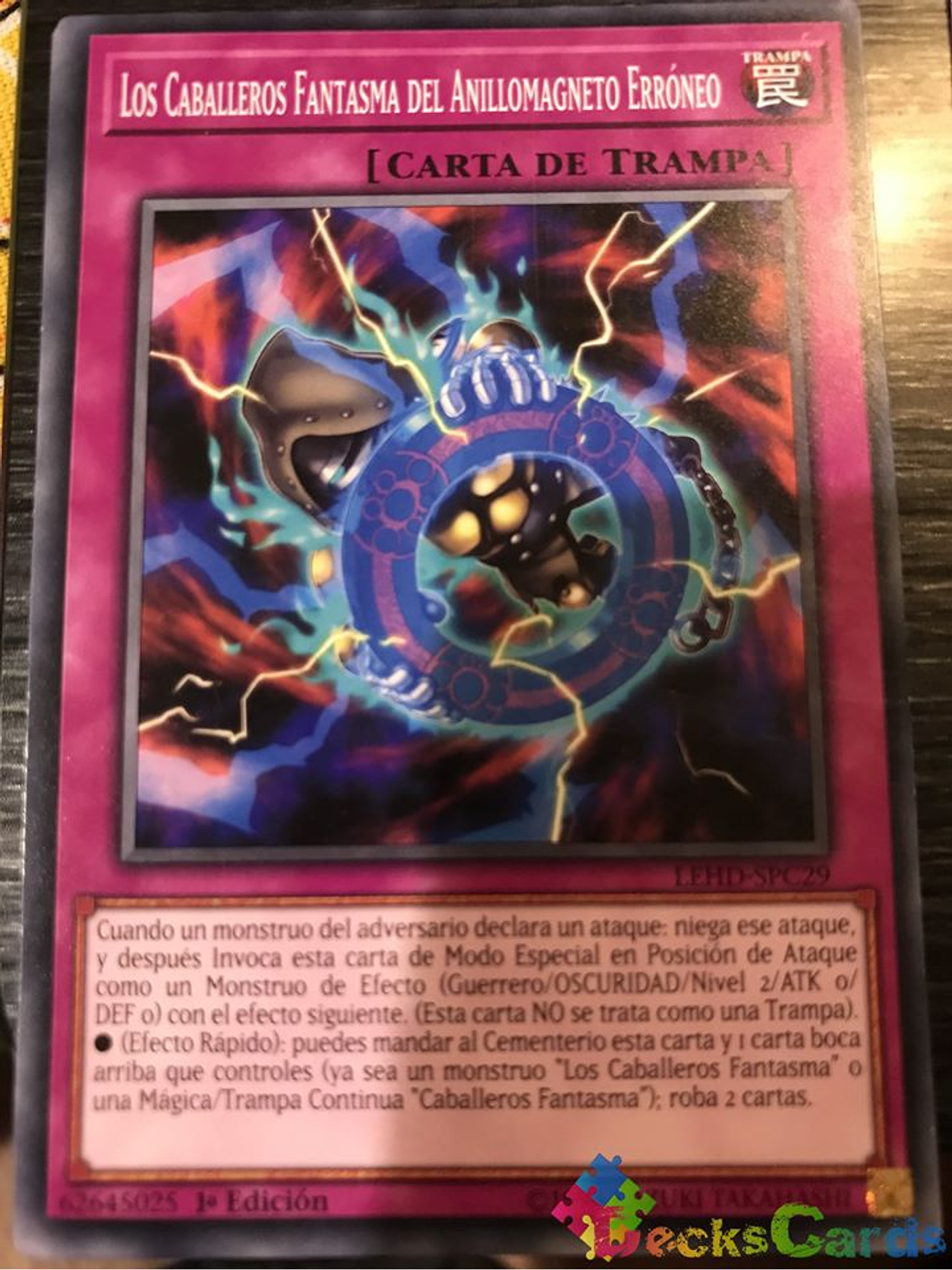 The Phantom Knights of Wrong Magnetring - LEHD-ENC29 - Common 1st Edition 1