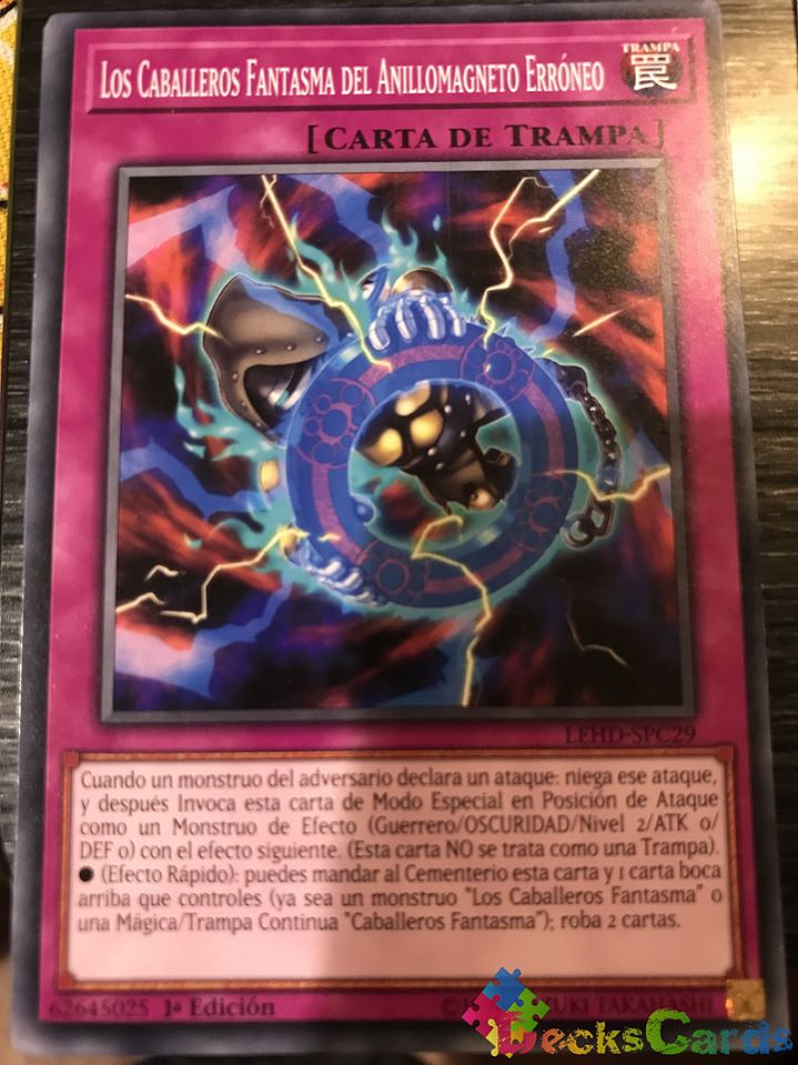 The Phantom Knights of Wrong Magnetring - LEHD-ENC29 - Common 1st Edition 1