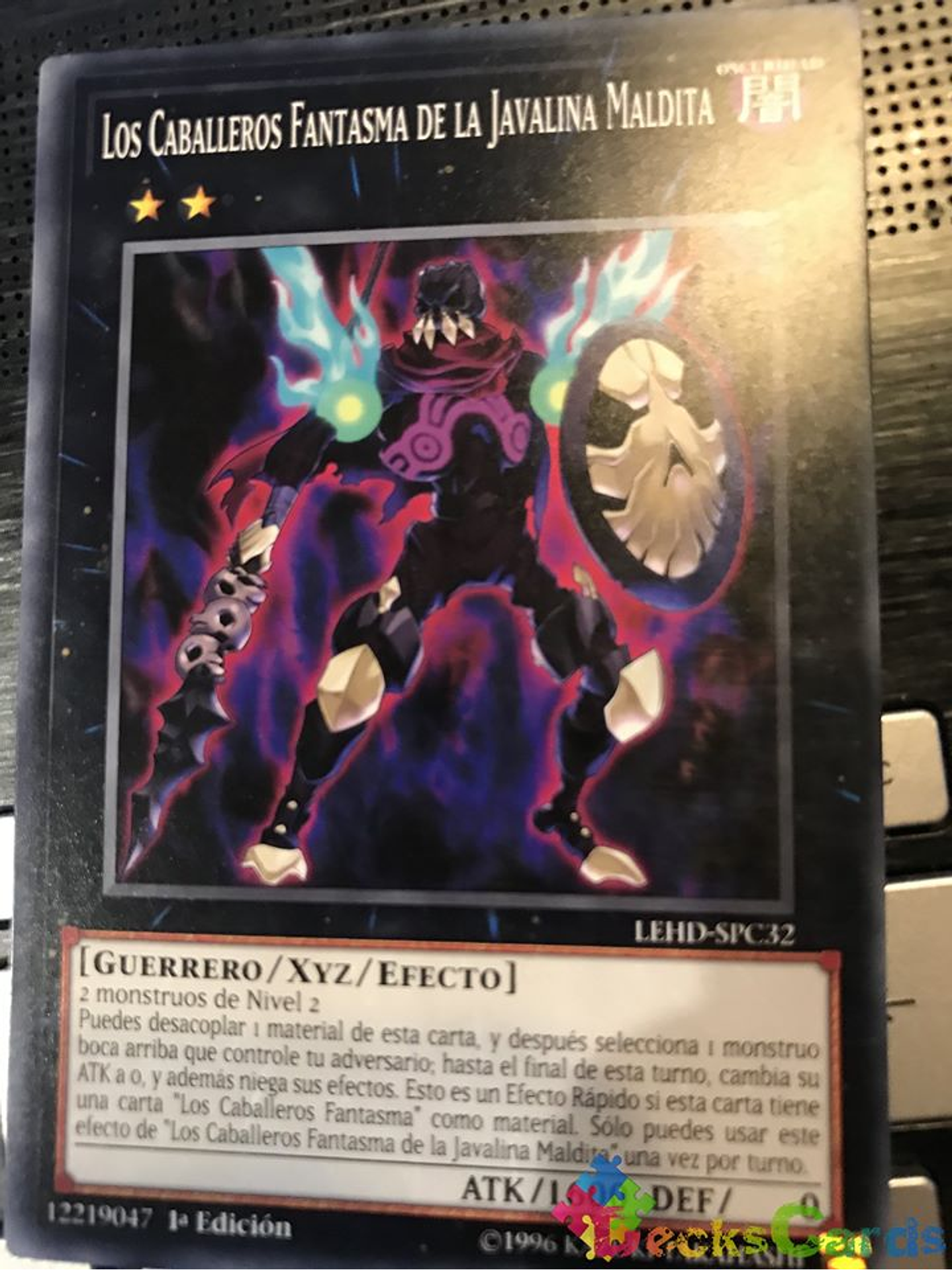 The Phantom Knights of Cursed Javelin - LEHD-ENC32 - Common 1st Edition 1