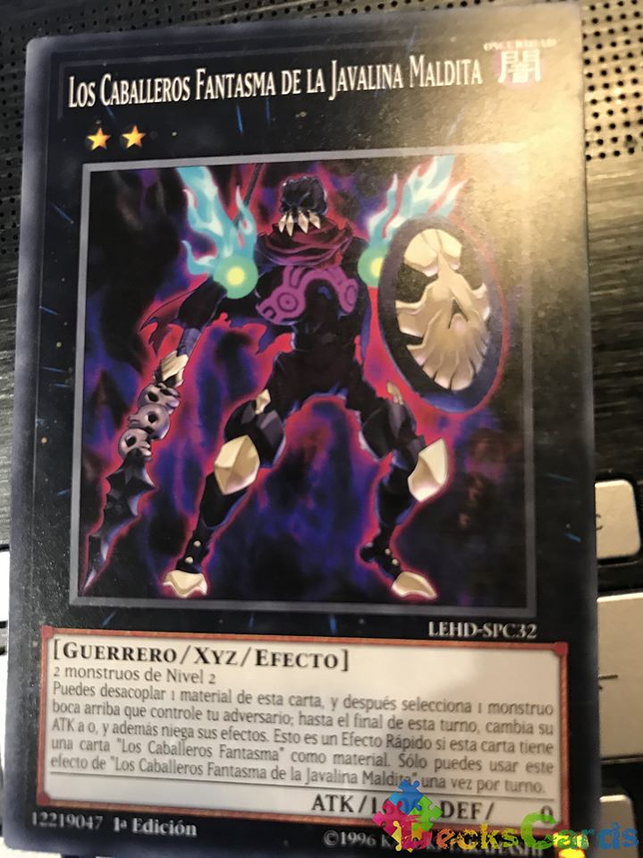 The Phantom Knights of Cursed Javelin - LEHD-ENC32 - Common 1st Edition 1