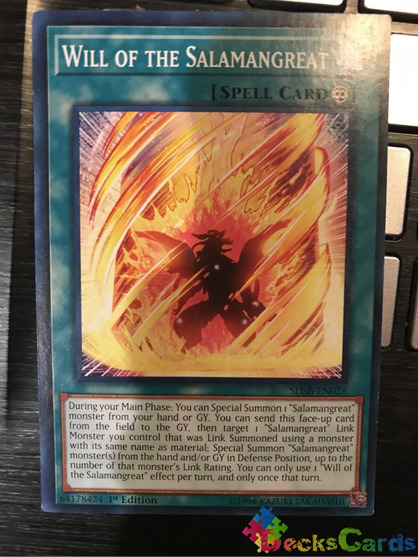 Will of the Salamangreat - SDSB-EN026 - Common 1st Edition 2