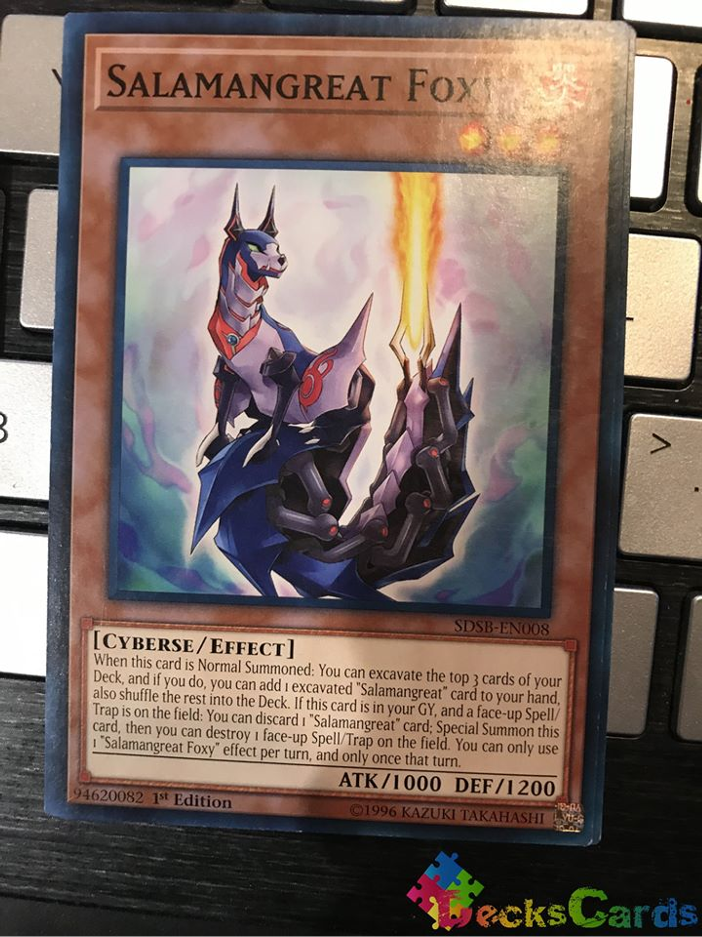 Salamangreat Foxy - SDSB-EN008 - Common 1st Edition 2