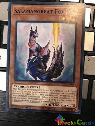 Salamangreat Foxy - SDSB-EN008 - Common 1st Edition