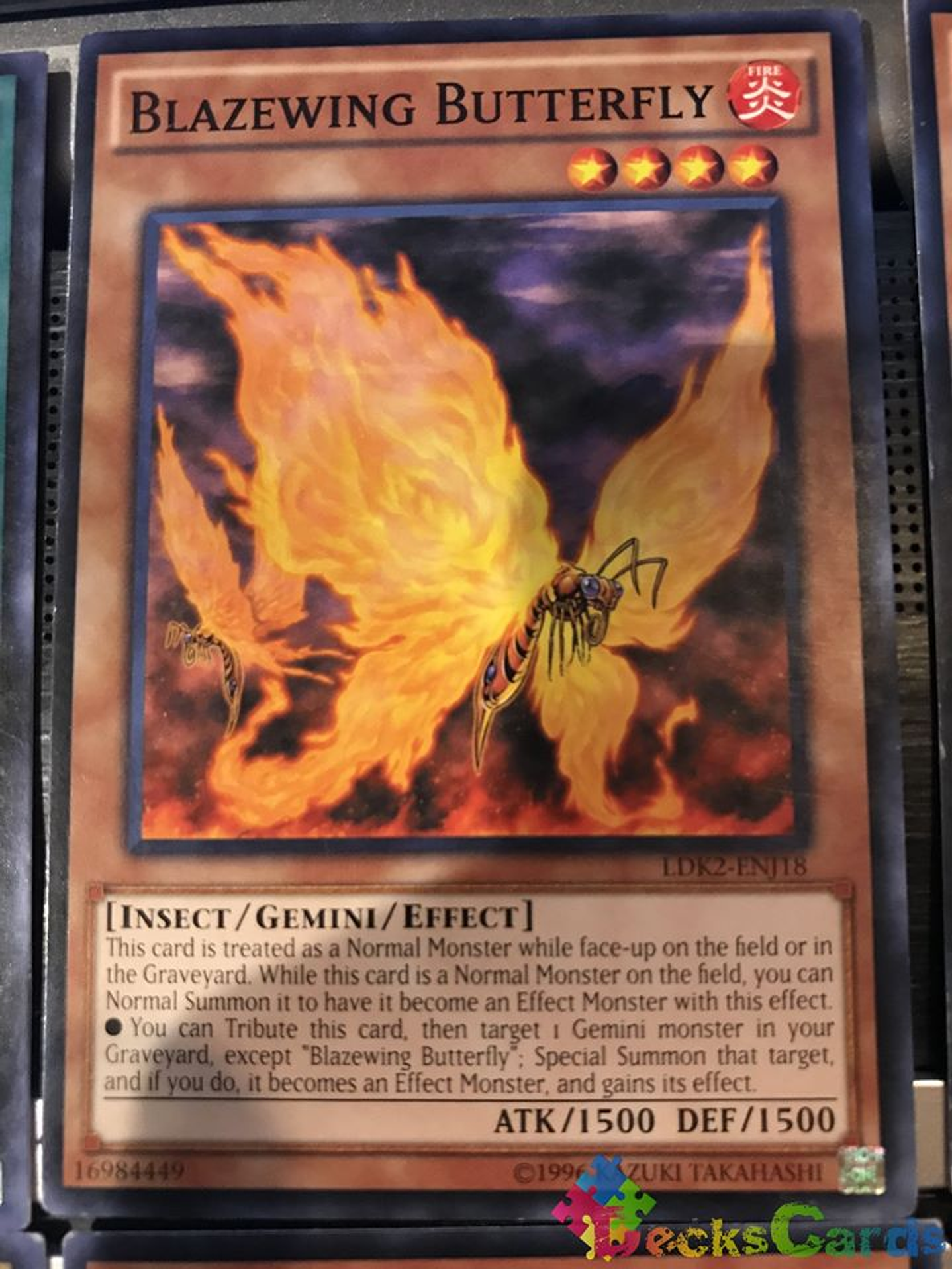 Blazewing Butterfly - LDK2-ENJ18 - Common Unlimited 1