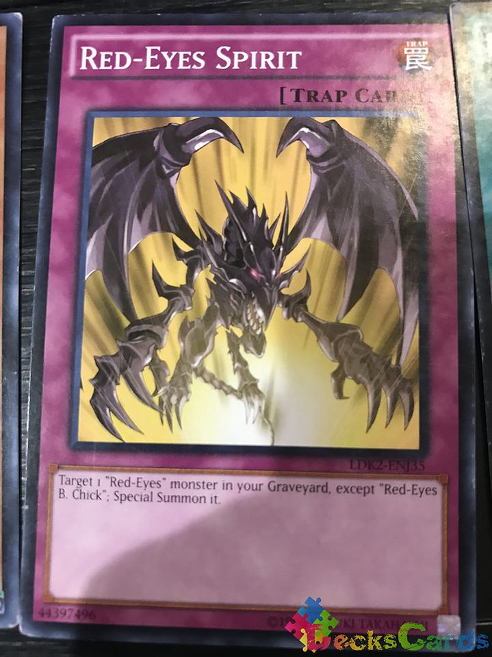 Red-Eyes Spirit - LDK2-ENJ35 - Common Unlimited 1