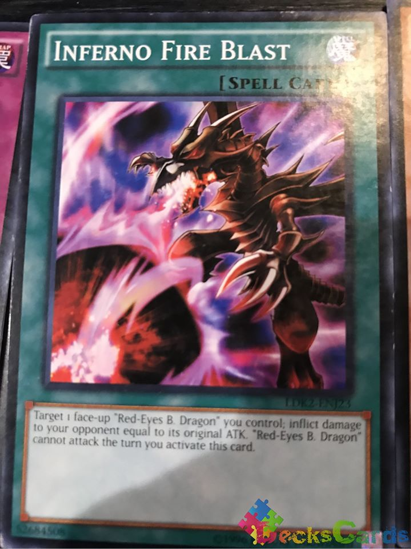 Inferno Fire Blast - LDK2-ENJ23 - Common Unlimited 1