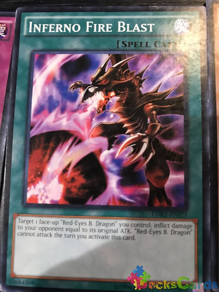 Inferno Fire Blast - LDK2-ENJ23 - Common Unlimited 1