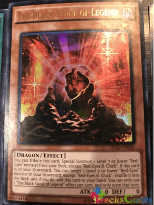 The Black Stone of Legend - LDK2-ENJ05 - Ultra Rare Unlimited