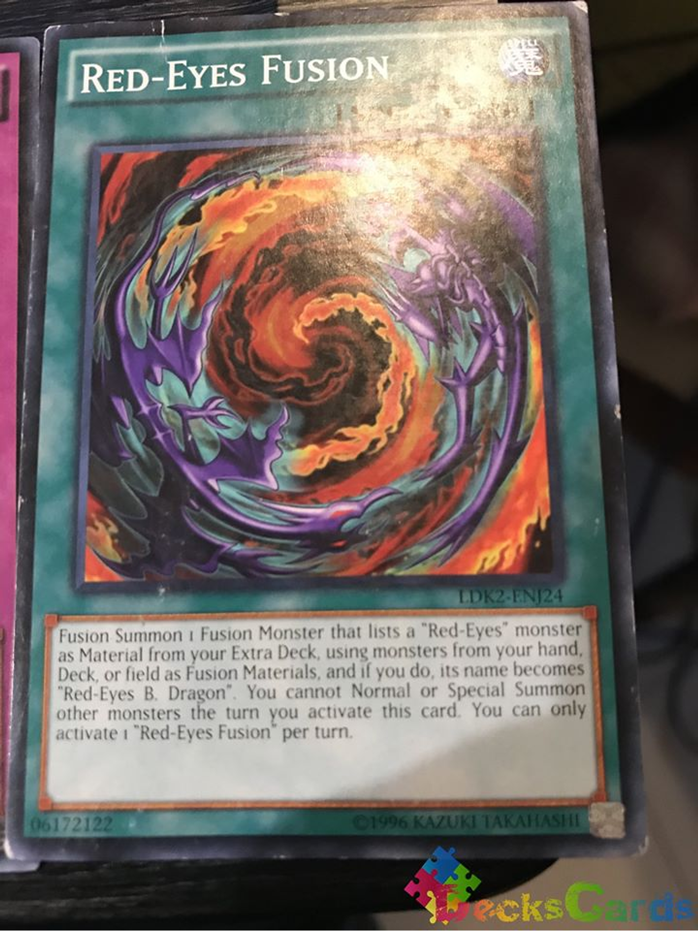 Red-Eyes Fusion - LDK2-ENJ24 - Common Unlimited 1