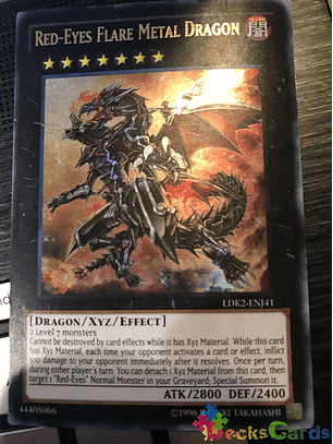 Red-Eyes Flare Metal Dragon - LDK2-ENJ41 - Ultra Rare Unlimited