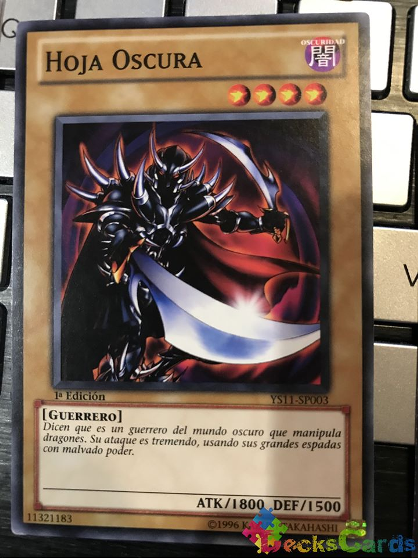 Dark Blade - YS11-EN003 - Common 1st Edition 1