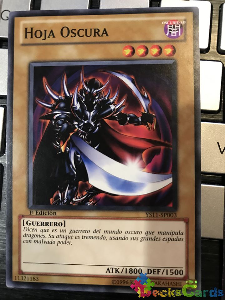 Dark Blade - YS11-EN003 - Common 1st Edition 1