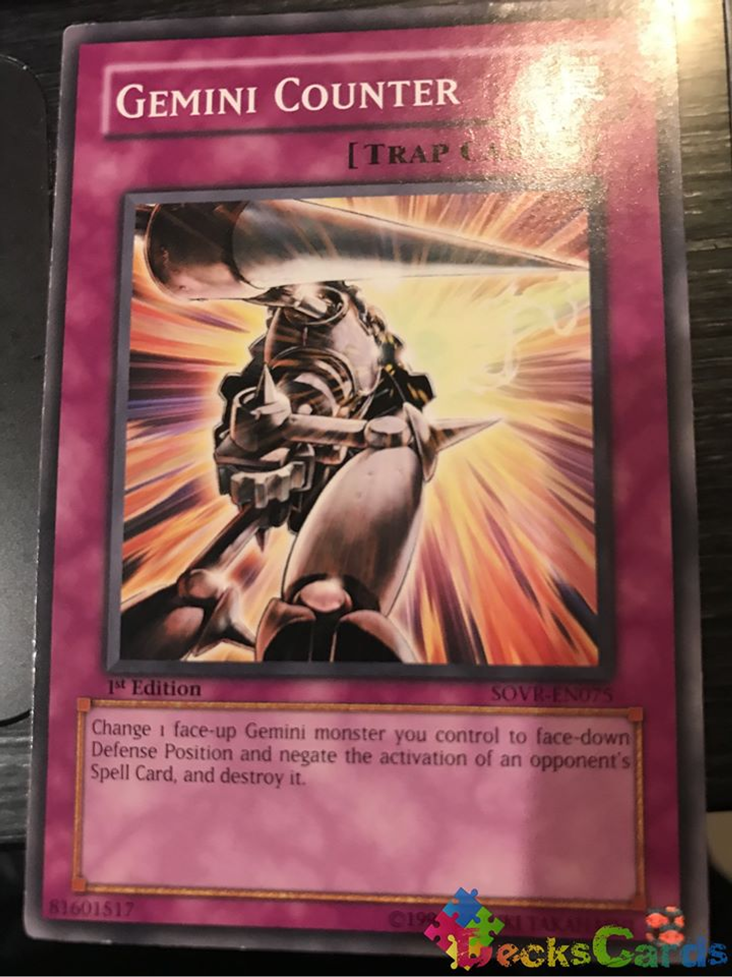 Gemini Counter - SOVR-EN075 - Common 1st Edition 1