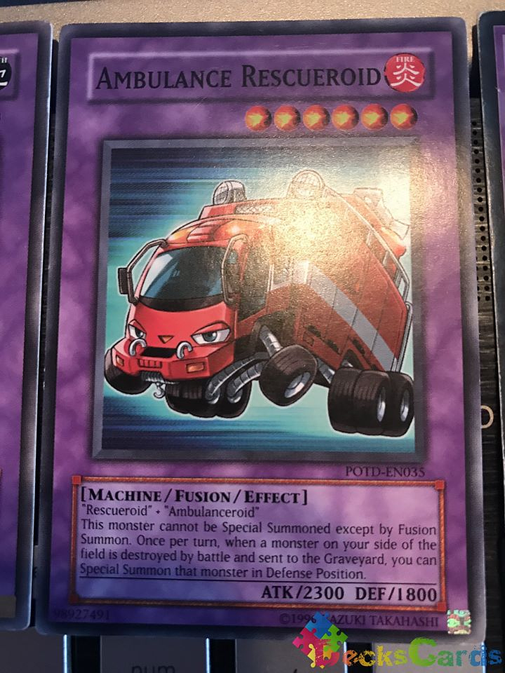 Ambulance Rescueroid - POTD-EN035 - Common Unlimited 1