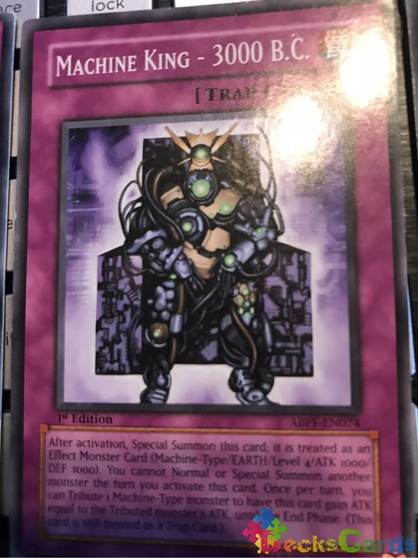 Machine King - 3000 B.C. - ABPF-EN074 - Common 1st Edition 1