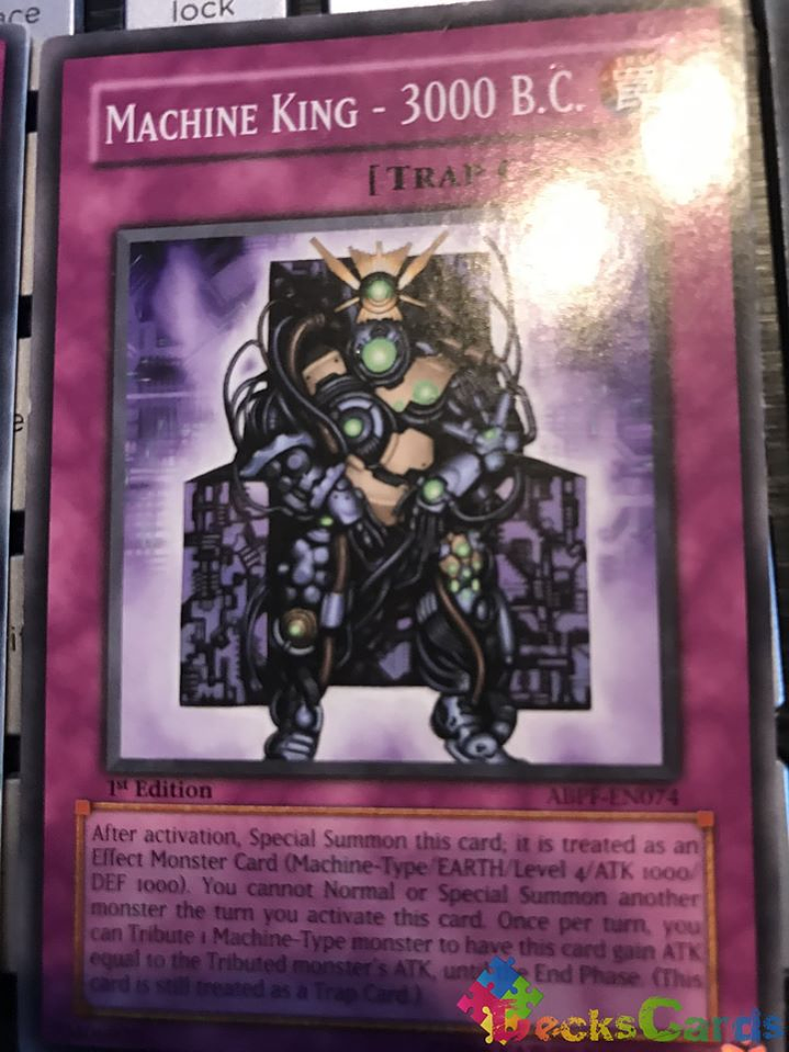 Machine King - 3000 B.C. - ABPF-EN074 - Common 1st Edition 1