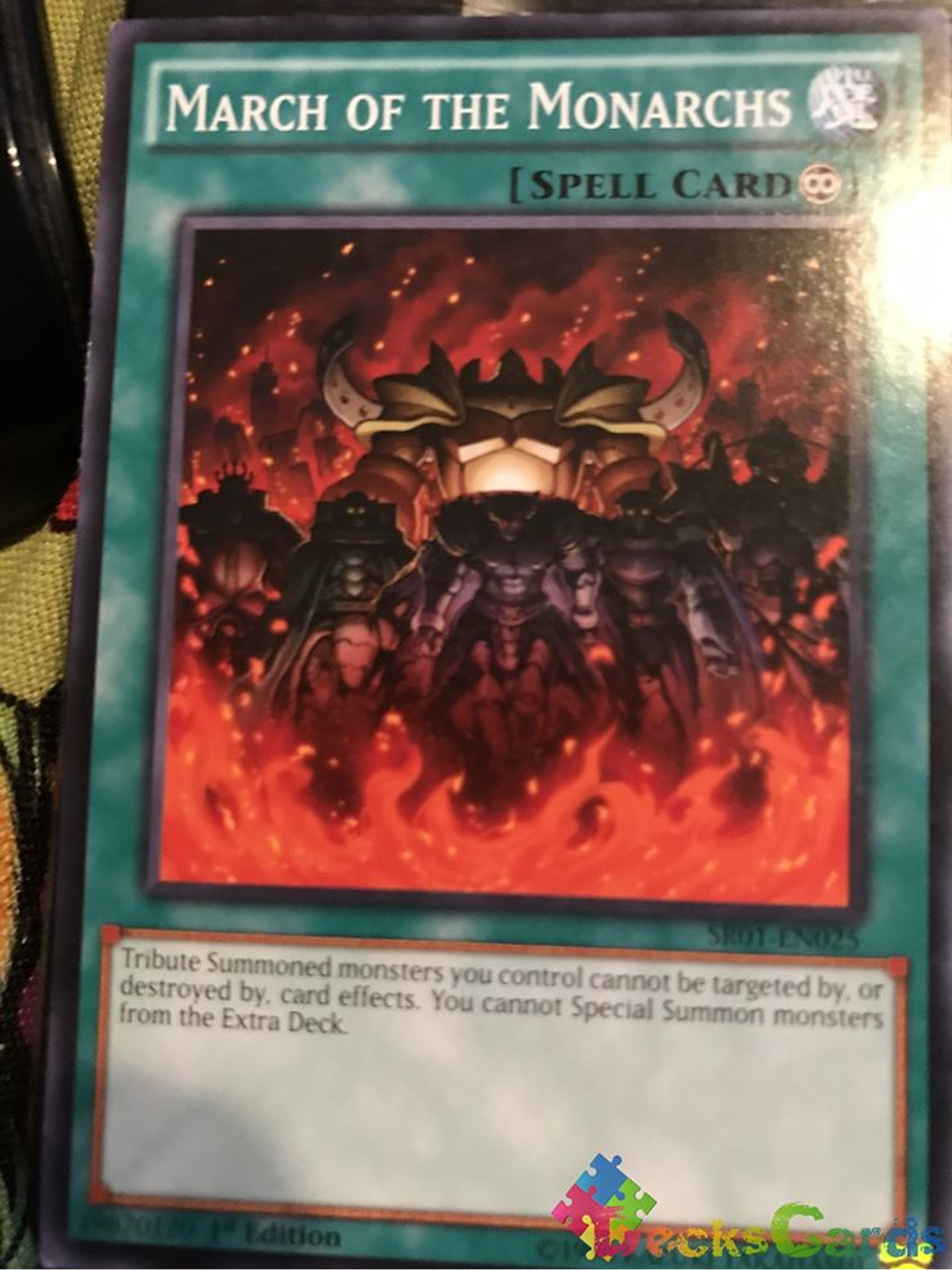 March of the Monarchs - SR01-EN025 - Common 1st Edition 1