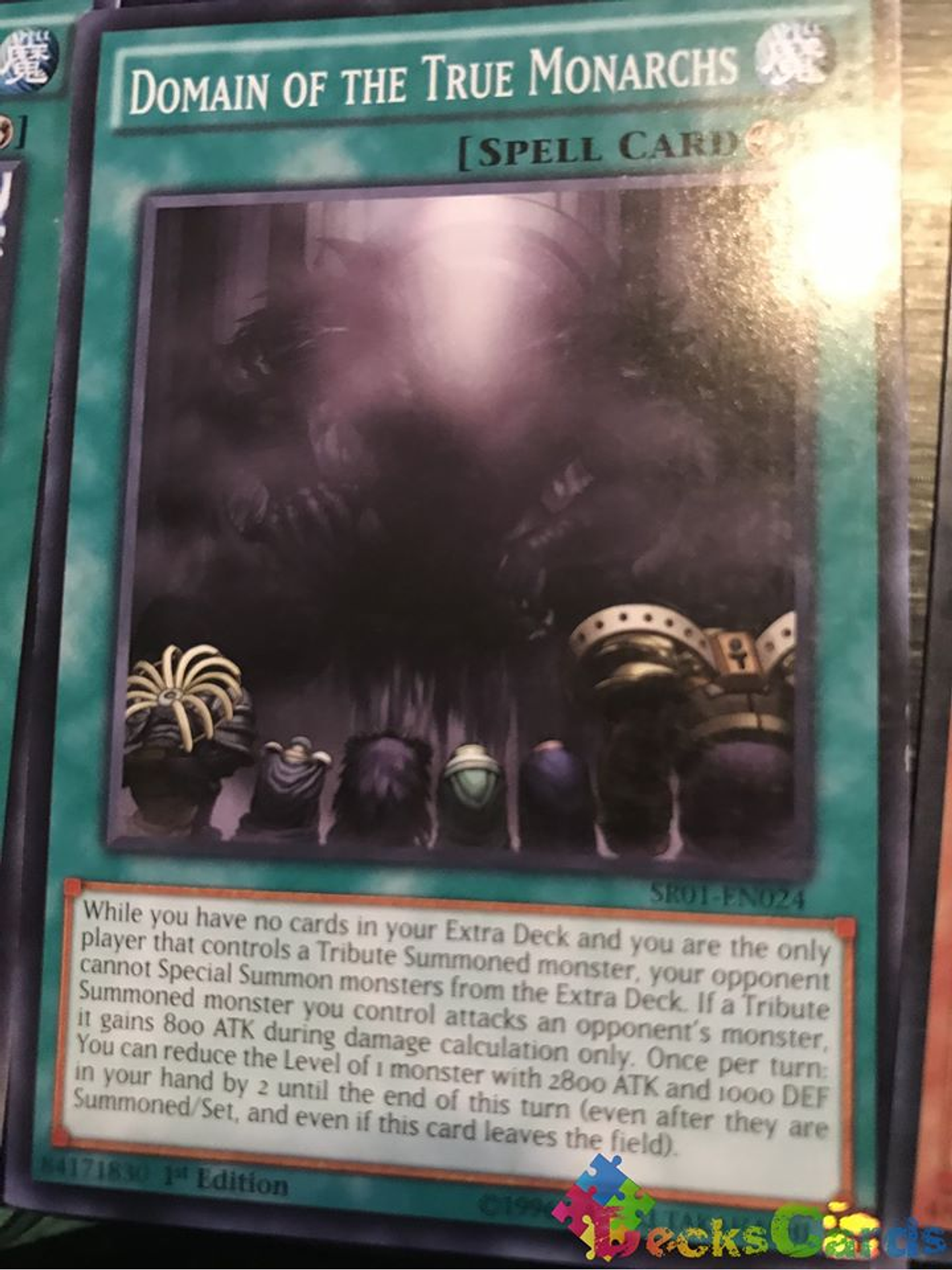 Domain of the True Monarchs - SR01-EN024 - Common 1st Edition 1