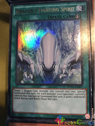 Dragon's Fighting Spirit - MVP1-EN007 - Ultra Rare Unlimited