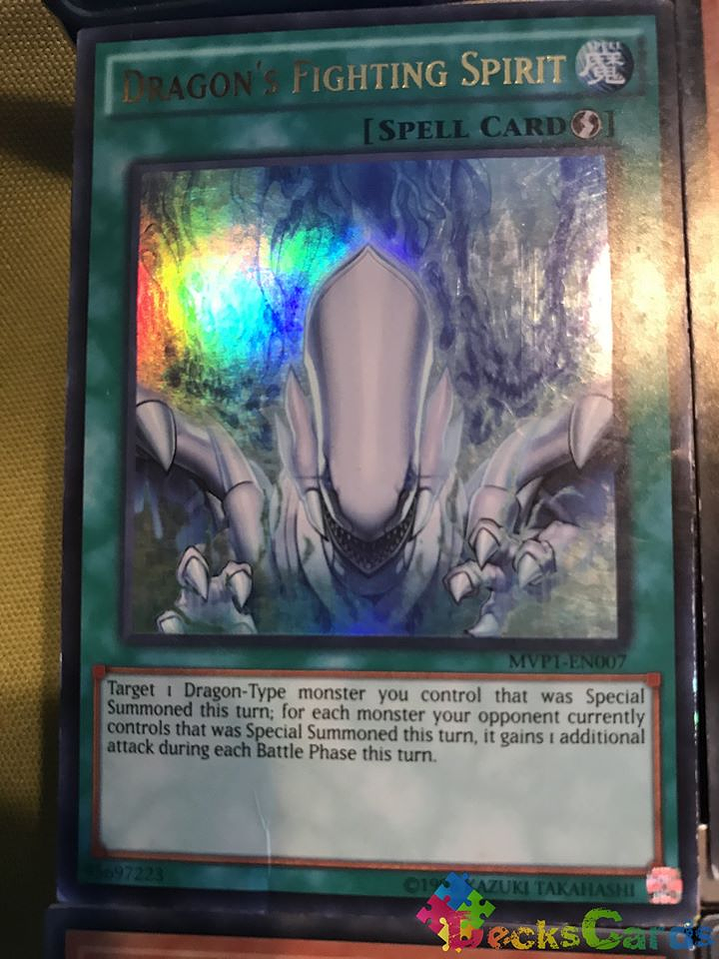 Dragon's Fighting Spirit - MVP1-EN007 - Ultra Rare Unlimited 1